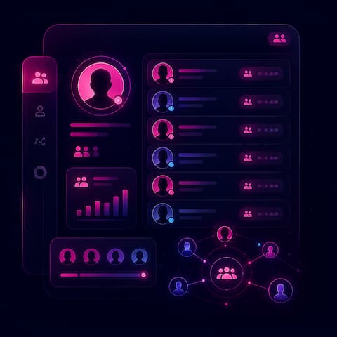 Instagram follower lists