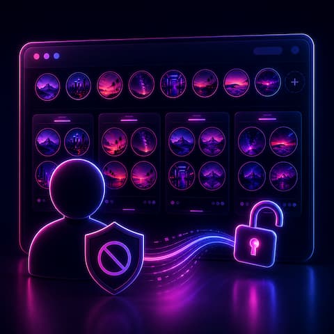 Anonymous highlights viewing
