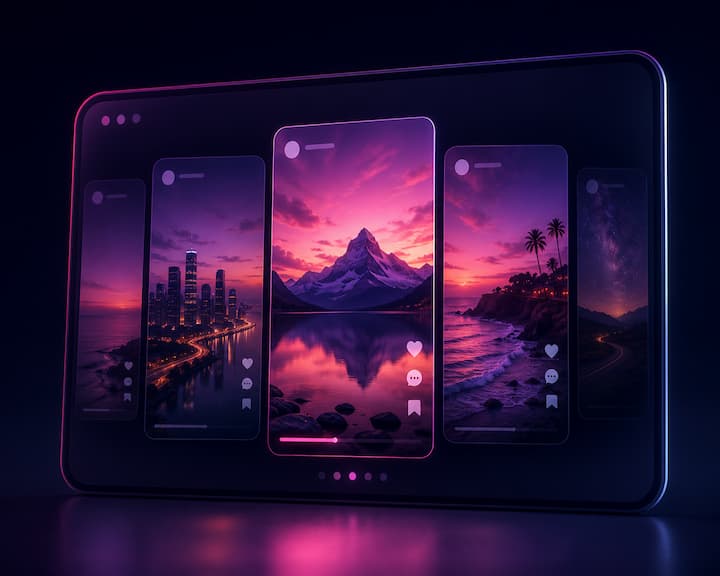 Instagram Reels Viewer preview illustration